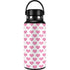 Plush Pink Hearts Hydro Flask 32oz Wide Mouth Skin
